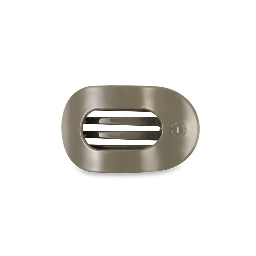 Small Sage It Ain't So Flat Round Hair Clip