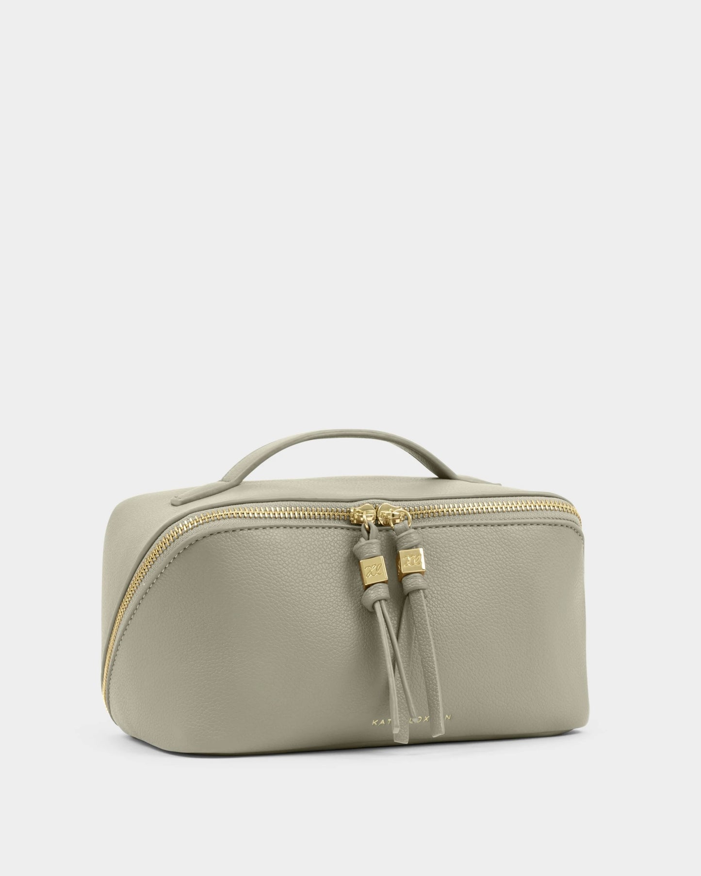 Soho Medium Makeup & Wash Bag in Green Mist