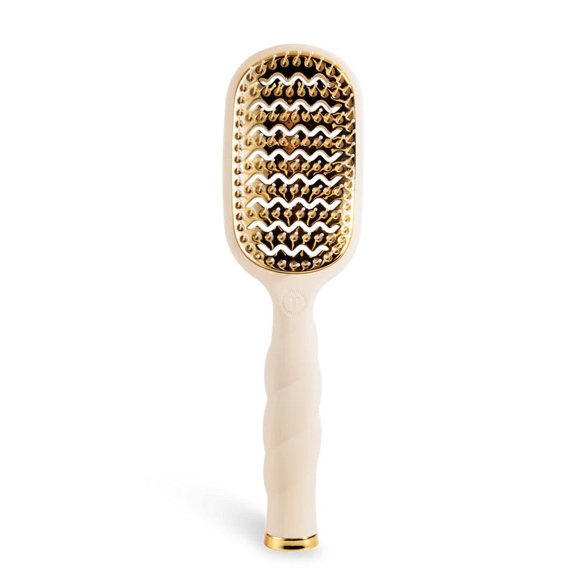 The Vented Hair Brush - Tan by Teleties