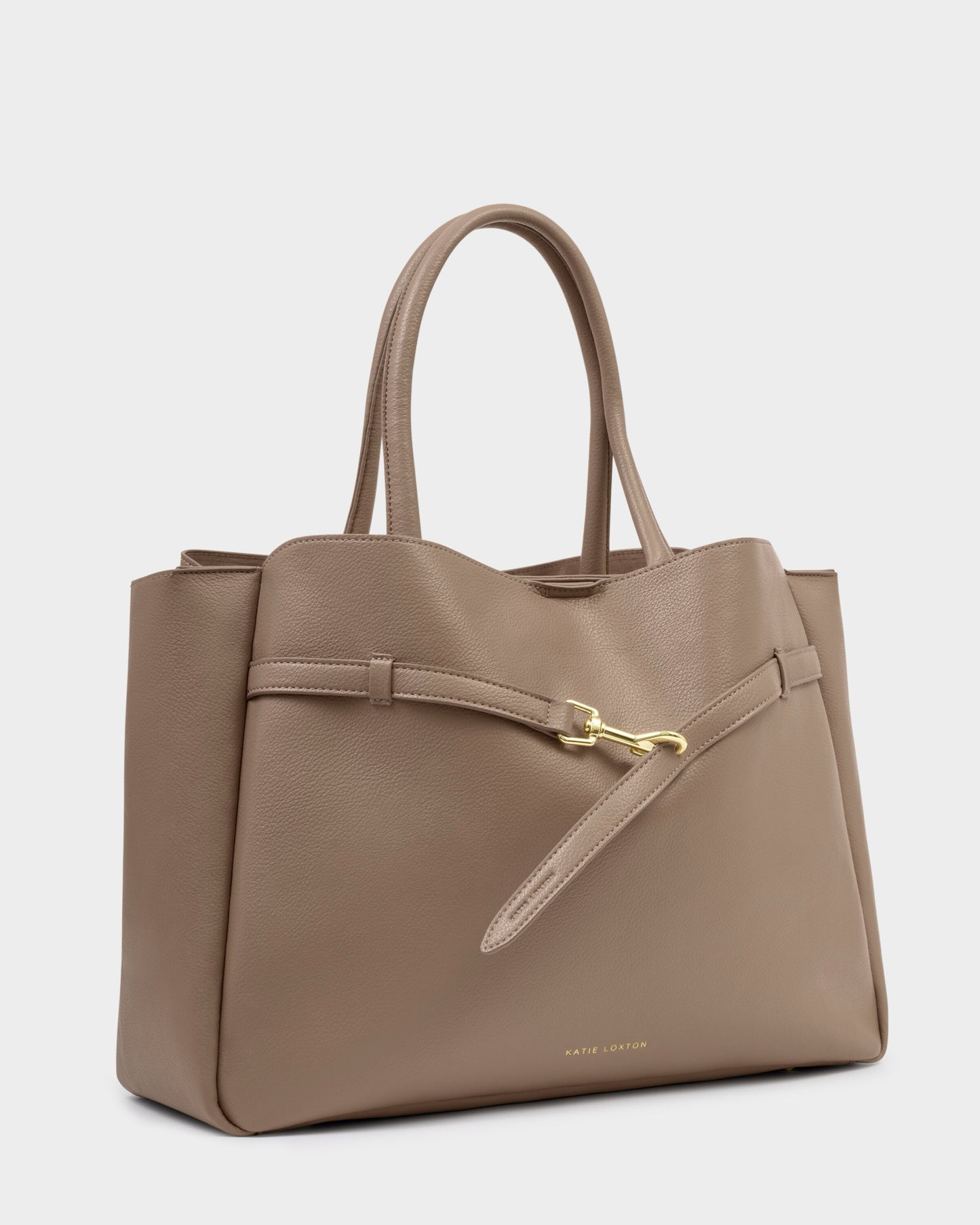 Maddie Work Tote Bag in Mocha