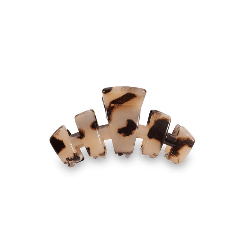 Tiny Classic Blonde Tortoise Claw Hair Clip