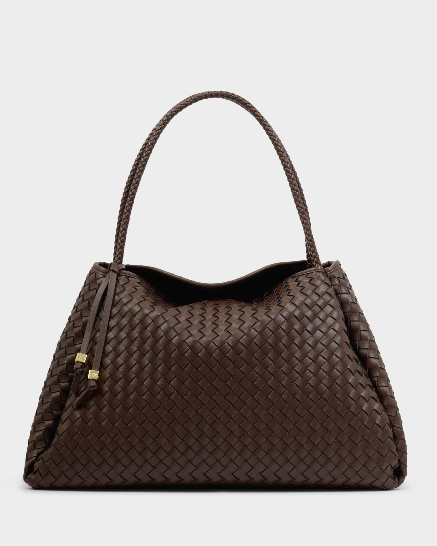 Nova Large Shoulder Bag in Chocolate