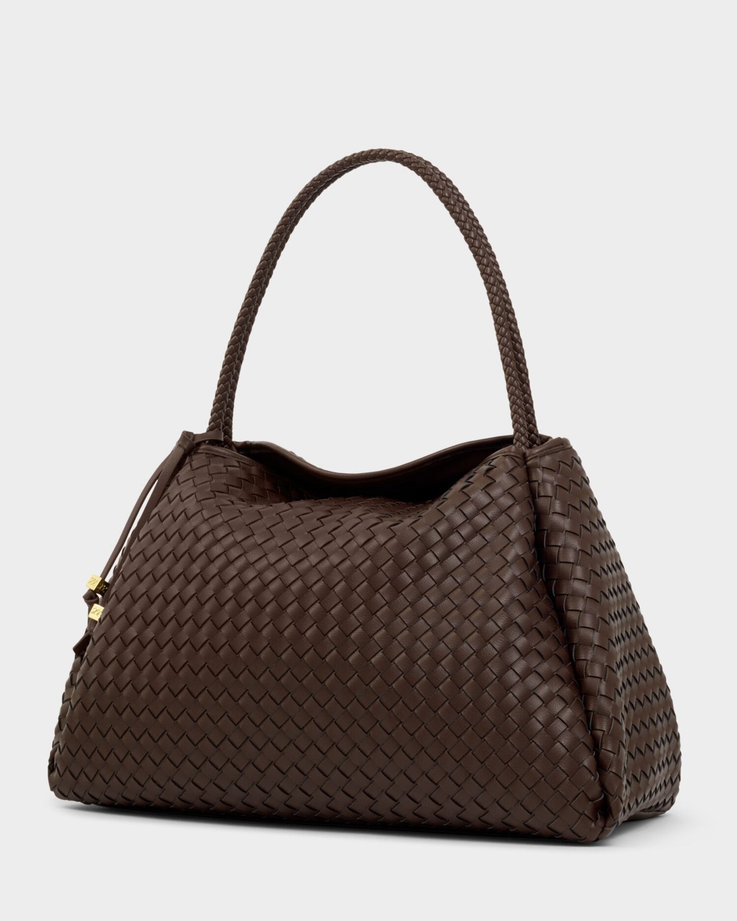 Nova Large Shoulder Bag in Chocolate