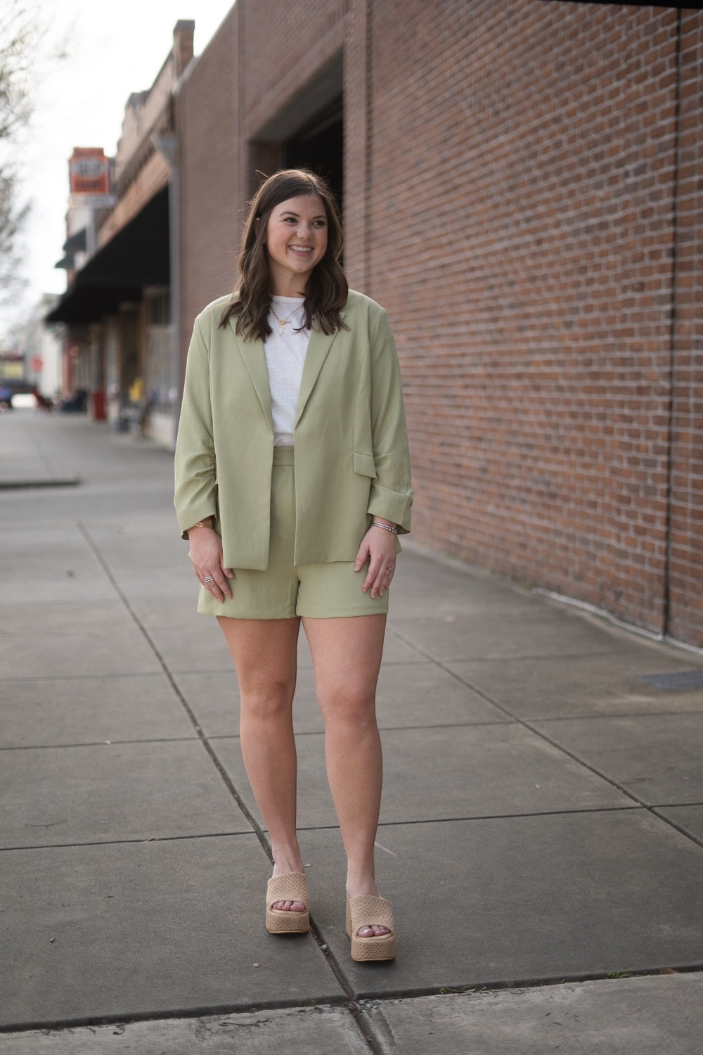 Gracey Sage Shorts