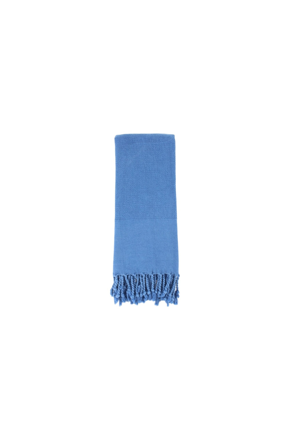 Premium Stone Washed Turkish Towel in Denim Blue