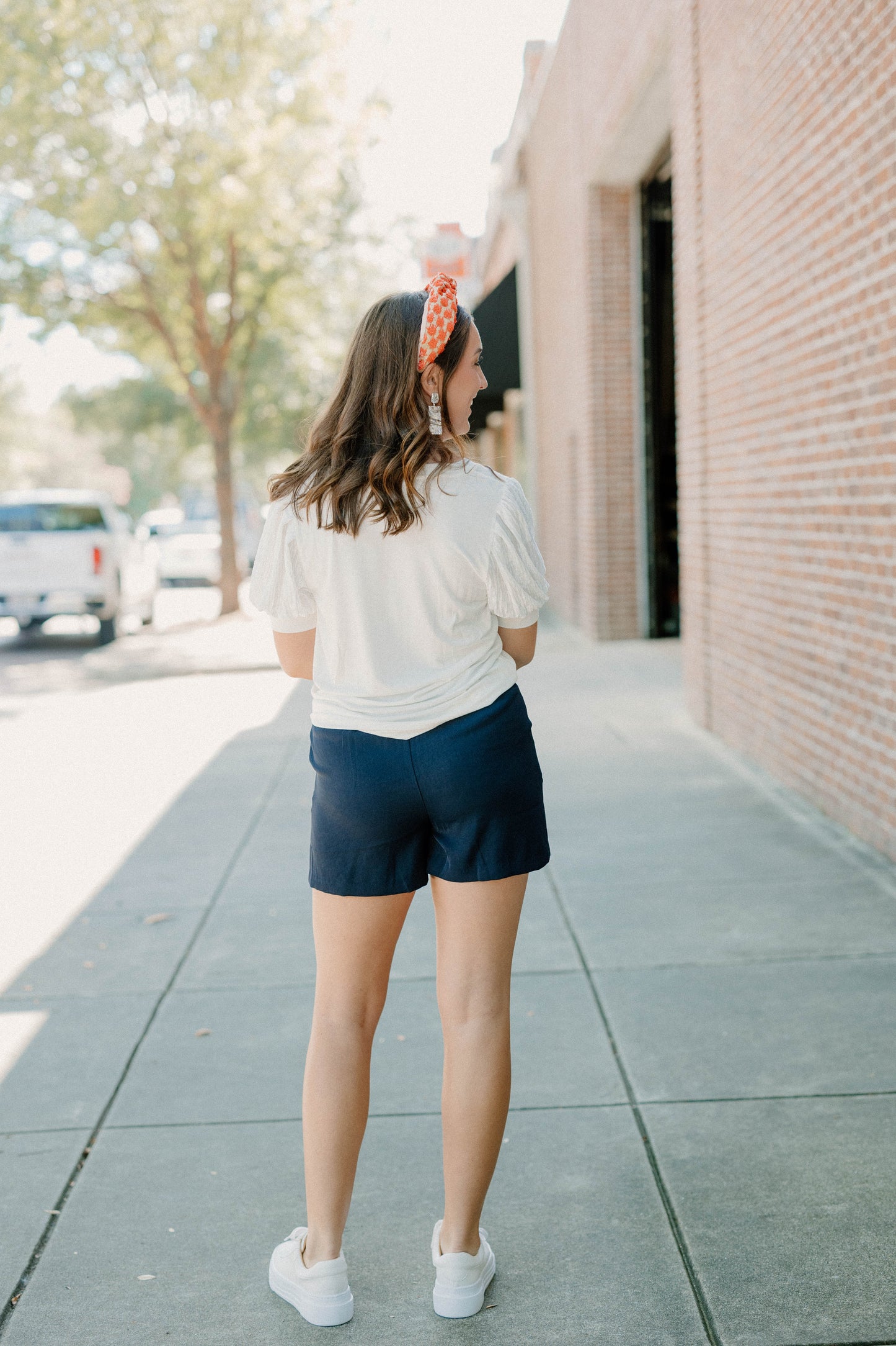 Samantha Trouser Navy Shorts (XS-3XL)