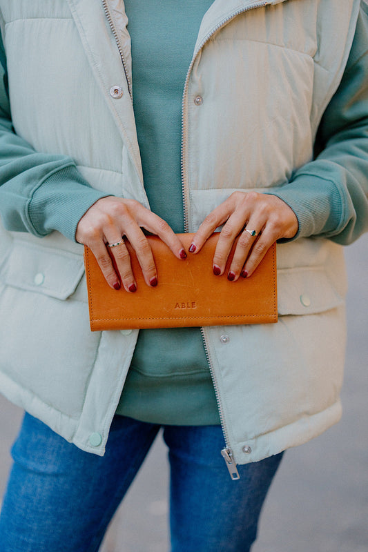 Debre Wallet in Cognac by Able