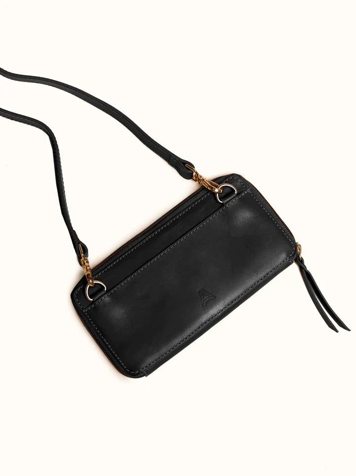 Amerie Continental Wallet in Black by ABLE