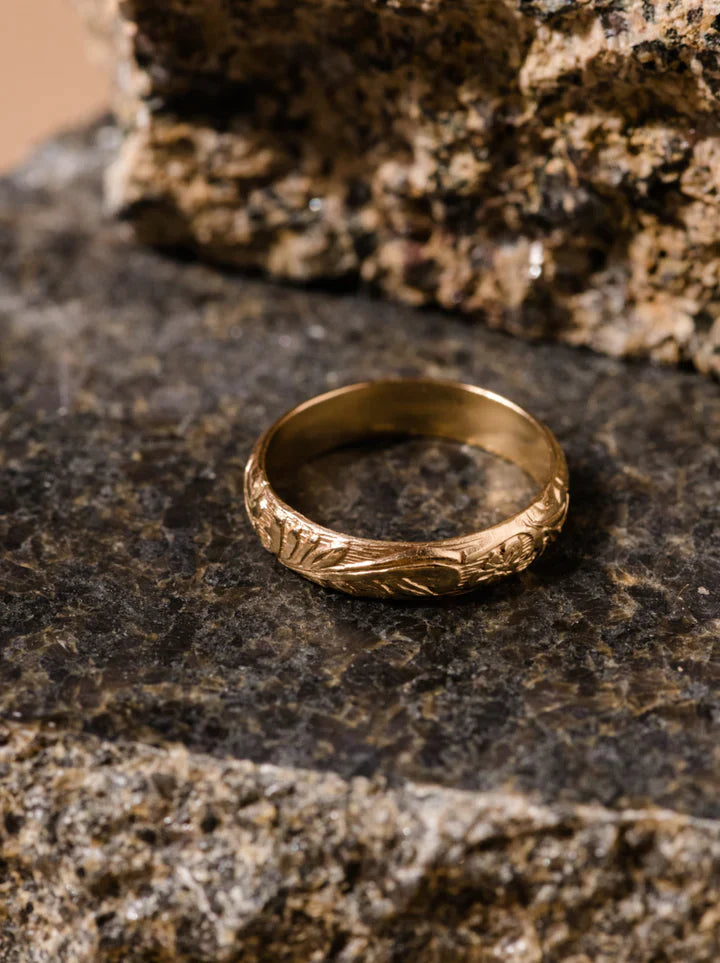Filigree Ring: Gold Filled