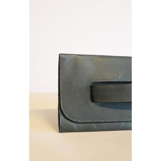Mare Handle Clutch in Forest by ABLE